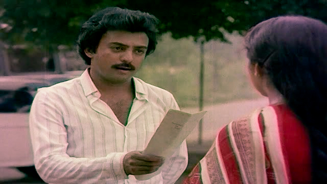 Mohan and Revathi in Mouna ragam