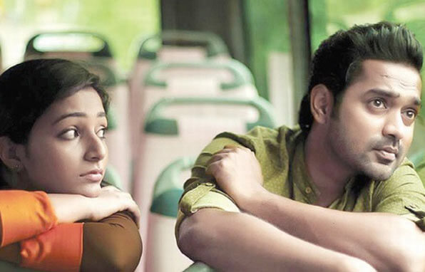 Asif Ali and Rajisha Vijayan in Anuraga Karikkin Vellam