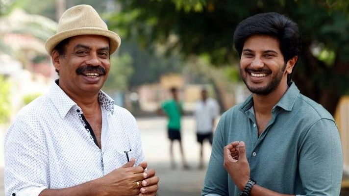 Dulquer Salmaan and Sathyan Anthikad from Jomonte Suvisheshangal