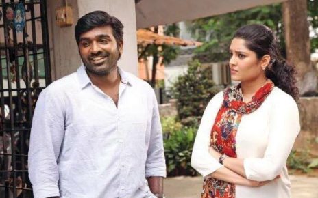 Vijay Sethupathi and Ritika Singh in Aandavan Kattalai